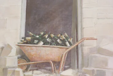 Champagne Wheelbarrow